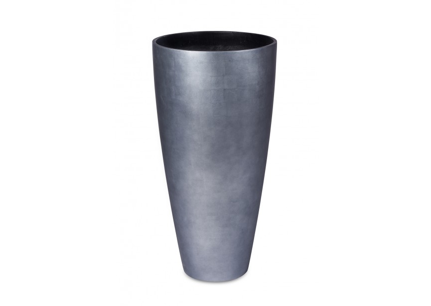 VITA VASE Ø46,5 H90 SILVER MAT