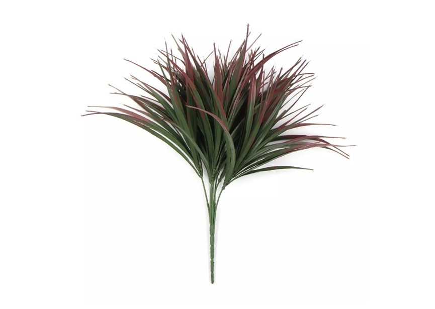 LARGE GRASS RED 30CM UV+FR